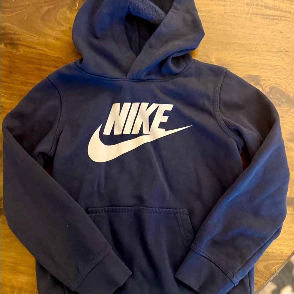 Nike Dark Blue Kids Hoodie